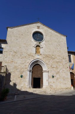 San Gemini, Terni 'deki eski kasaba, Umbria, İtalya