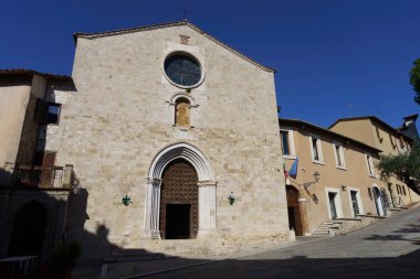San Gemini, Terni 'deki eski kasaba, Umbria, İtalya