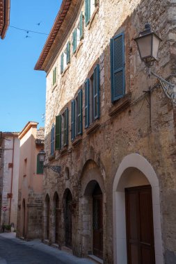 San Gemini, Terni 'deki eski kasaba, Umbria, İtalya