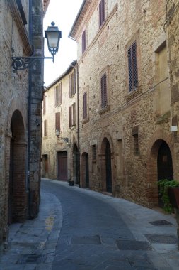 San Gemini, Terni 'deki eski kasaba, Umbria, İtalya