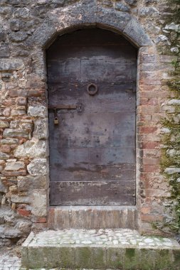 Spoleto, Perugia ili, Umbria, İtalya 'nın tarihi binaları