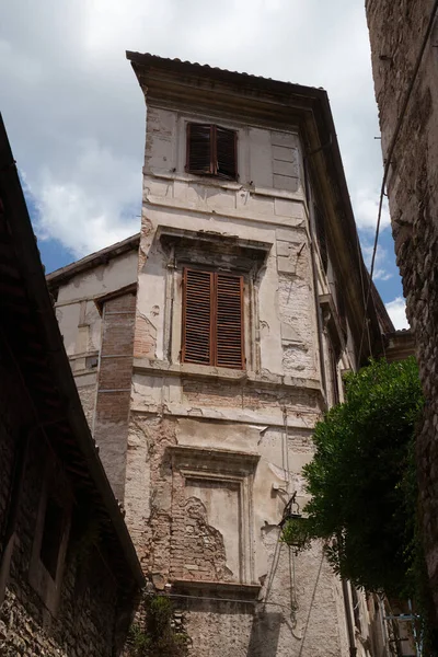 Spoleto, Perugia ili, Umbria, İtalya 'nın tarihi binaları