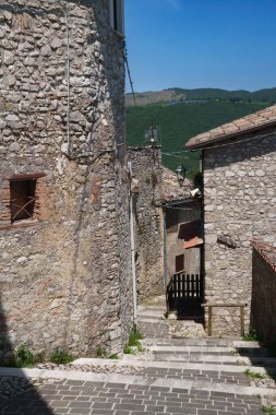 Morro Reatino, Rieti 'nin tarihi köyü, Lazio, İtalya