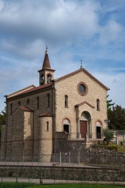 Monte di Rovagnate 'deki eski kilise, Lecco ili, Brianza, Lombardy, İtalya