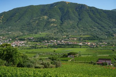 İtalya 'nın Benevento eyaletinin Sannio kentindeki kırsal alan.