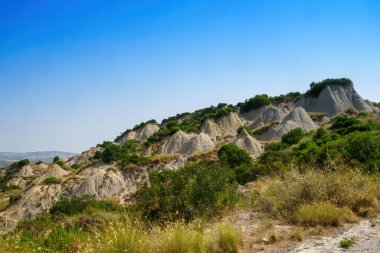 Aliano Calanques, Matera Eyaleti, Basilicata, İtalya