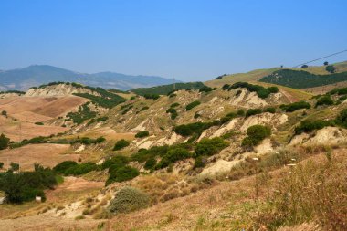 Aliano Calanques, Matera Eyaleti, Basilicata, İtalya
