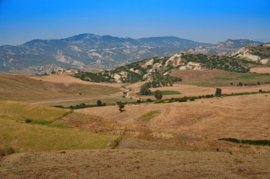 Aliano Calanques, Matera Eyaleti, Basilicata, İtalya
