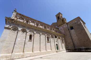 Troia, Foggia 'daki eski kasaba, Apulia, İtalya