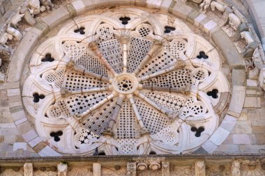 Troia, Foggia 'daki eski kasaba, Apulia, İtalya