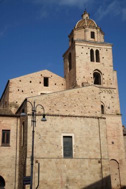 Madonna del Ponte 'nin dışı, Lanciano Katedrali, Chieti ili, Abruzzo, İtalya
