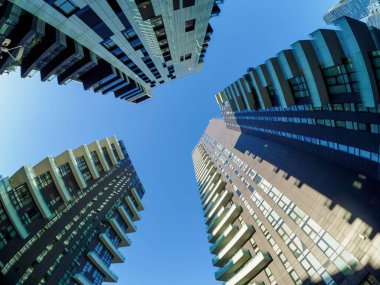 Modern buildings at Porta Nuova in Milan, Lombardy, Italy