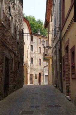 Comunanza, Ascoli Piceno 'nun tarihi şehri, Marche, İtalya