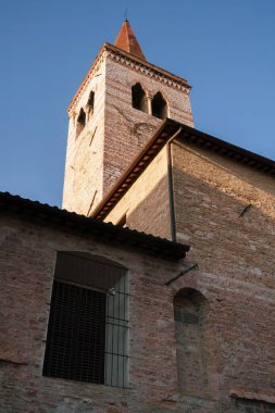 Foligno, Perugia, Umbria, İtalya 'nın tarihi binaları