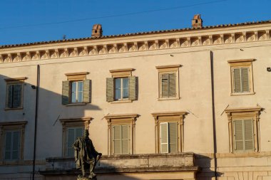 Foligno, Perugia, Umbria, İtalya 'nın tarihi binaları