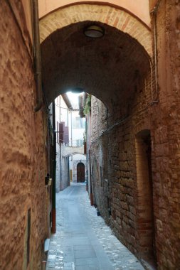 Foligno, Perugia, Umbria, İtalya 'nın tarihi binaları
