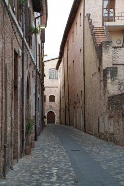 Foligno, Perugia, Umbria, İtalya 'nın tarihi binaları
