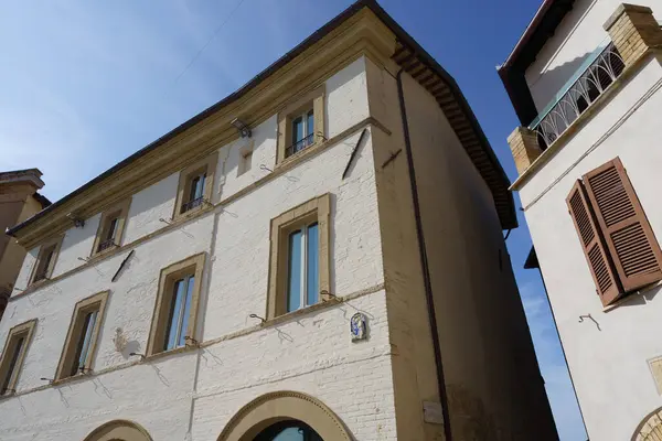 Montefalco, Perugia, Umbria, İtalya 'nın tarihi binaları