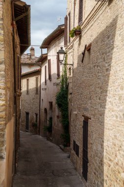 Bevagna, Perugia, Umbria, İtalya 'nın tarihi binaları