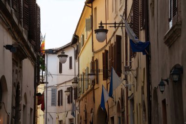 Bevagna, Perugia, Umbria, İtalya 'nın tarihi binaları