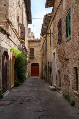 Bevagna, Perugia, Umbria, İtalya 'nın tarihi binaları