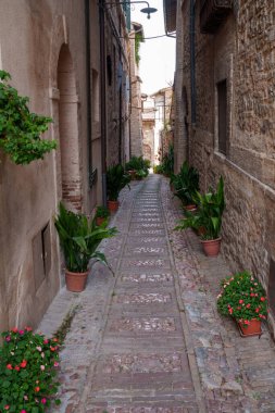 Spello, Perugia eyaletinin tarihi binaları, Umbria, İtalya