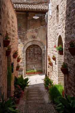Spello, Perugia eyaletinin tarihi binaları, Umbria, İtalya