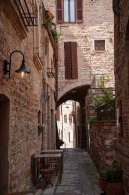 Spello, Perugia eyaletinin tarihi binaları, Umbria, İtalya