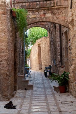 Spello, Perugia eyaletinin tarihi binaları, Umbria, İtalya