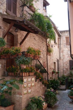 Spello, Perugia eyaletinin tarihi binaları, Umbria, İtalya