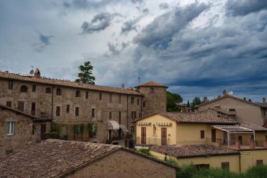 Petrignano, tarihi şehir Assisi, Perugia, Umbria, İtalya
