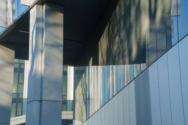 Milan, Lombardy, Italy: modern buildings along via Faravelli