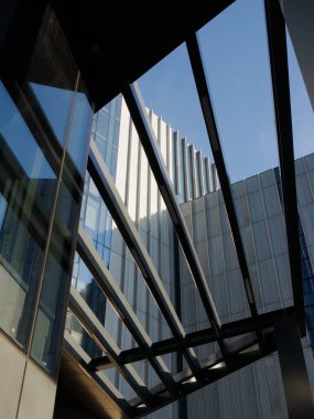 Milan, Lombardy, Italy: modern buildings along via Faravelli