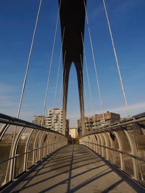 Modern buildings at Portello Park in Milan, Lombardy, Italy