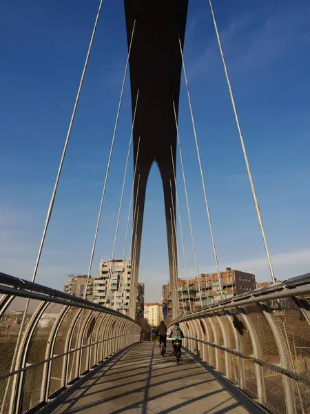 Modern buildings at Portello Park in Milan, Lombardy, Italy