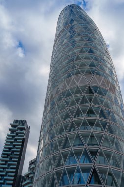 Modern buildings at Porta Nuova in Milan, Lombardy, Italy