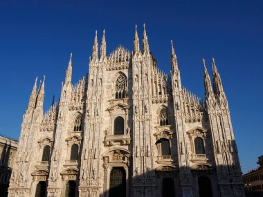 Milano, Lombardiya, İtalya Duomo 'sunun dışı