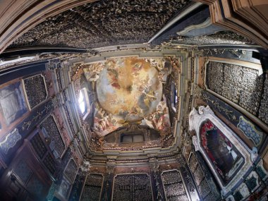 Ossuary of San Bernardino alle Ossa Kilisesi Milan, Lombardy, İtalya