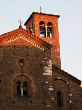 Milano, Lombardiya, İtalya 'daki San Sepolcro Ortaçağ Kilisesi