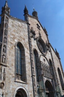 Santa Maria Assunta, kilise, ortaçağ Como Katedrali, Lombardy, İtalya