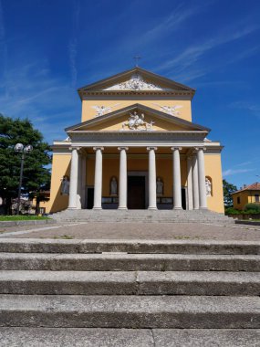 Casatenovo 'daki San Giorgio Martire Kilisesi, Lecco ili, Brianza, Lombardy, İtalya