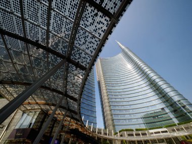 Porta Nuova, Milan, Lombardy, İtalya 'daki modern binalar