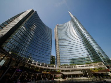 Porta Nuova, Milan, Lombardy, İtalya 'daki modern binalar