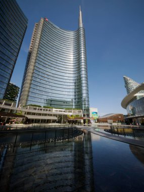 Porta Nuova, Milan, Lombardy, İtalya 'daki modern binalar