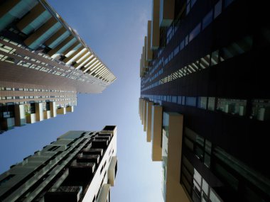 Porta Nuova, Milan, Lombardy, İtalya 'daki modern binalar