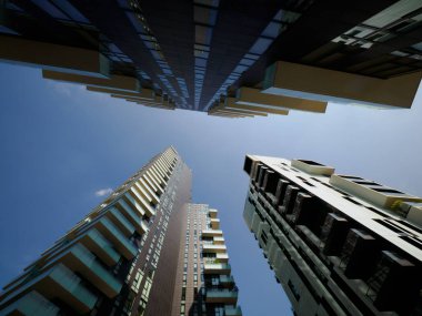 Porta Nuova, Milan, Lombardy, İtalya 'daki modern binalar