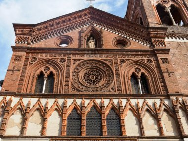 İtalya Monza, Lombardy, İtalya üzerinden Strada Kilisesi 'nde Santa Maria tarihi