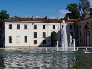 Monza, Brianza, Lombardy, İtalya 'da Tarihi Villa Reale