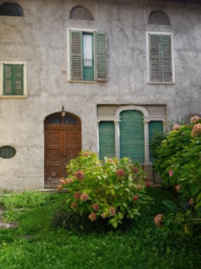 Ravellino 'nun tarihi evi, Colle Brianza, Lecco, Lombardy, İtalya
