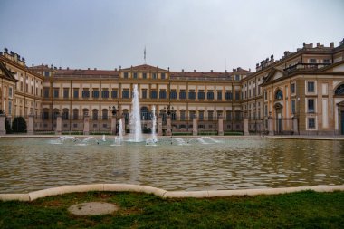 Monza, Brianza, Lombardy, İtalya 'da Tarihi Villa Reale